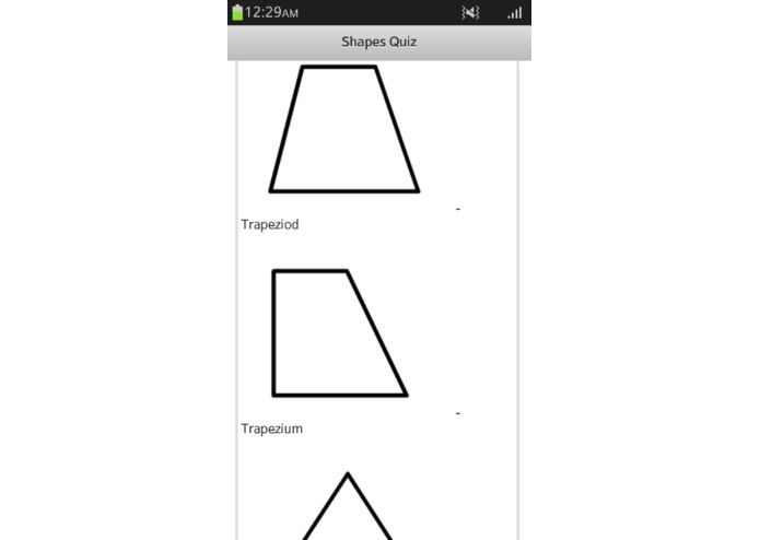 Shapes Quiz – screenshot 4
