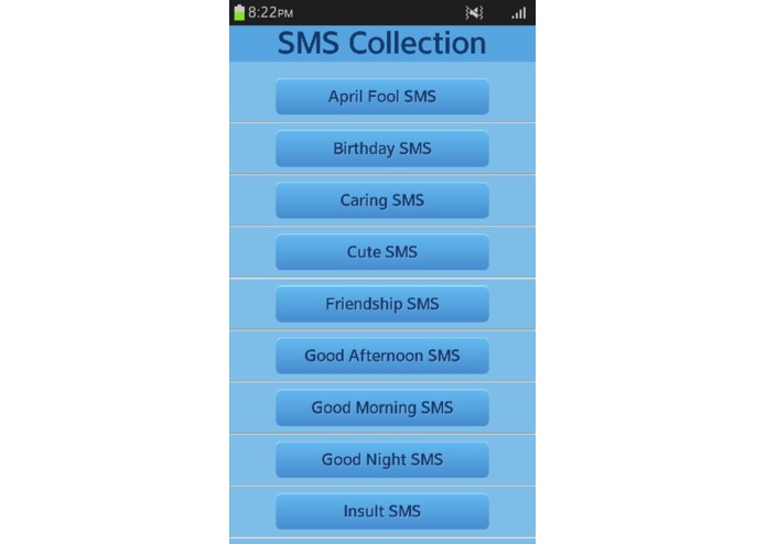 SMS Collection – screenshot 1