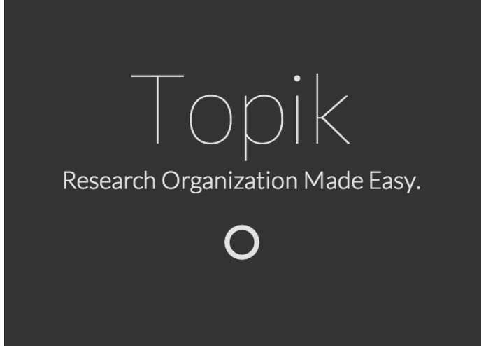 Topik – screenshot 1
