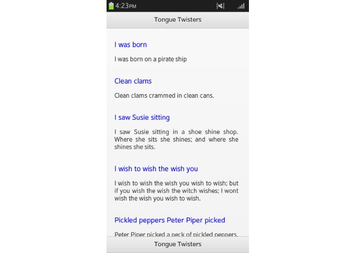 Tongue Twisters – screenshot 2