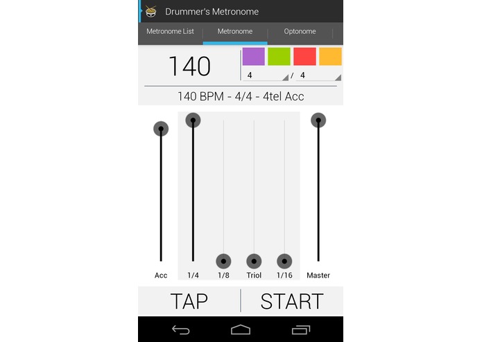 Drummer's Metronome – screenshot 4