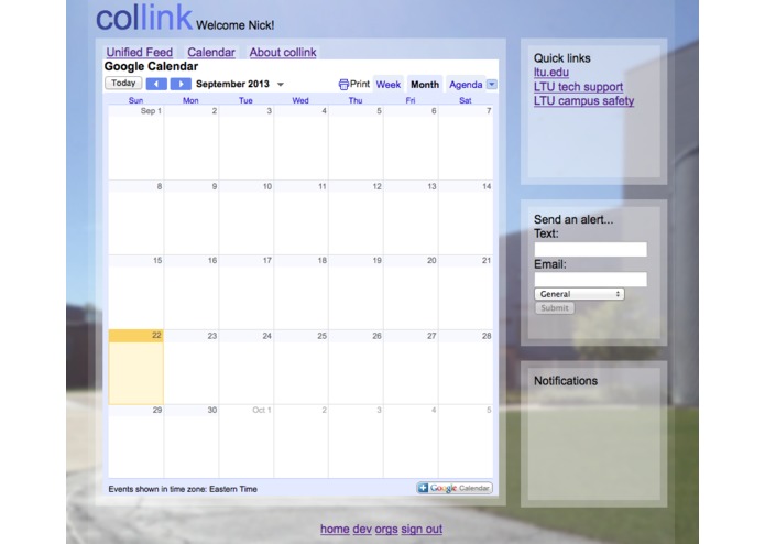 collink – screenshot 2