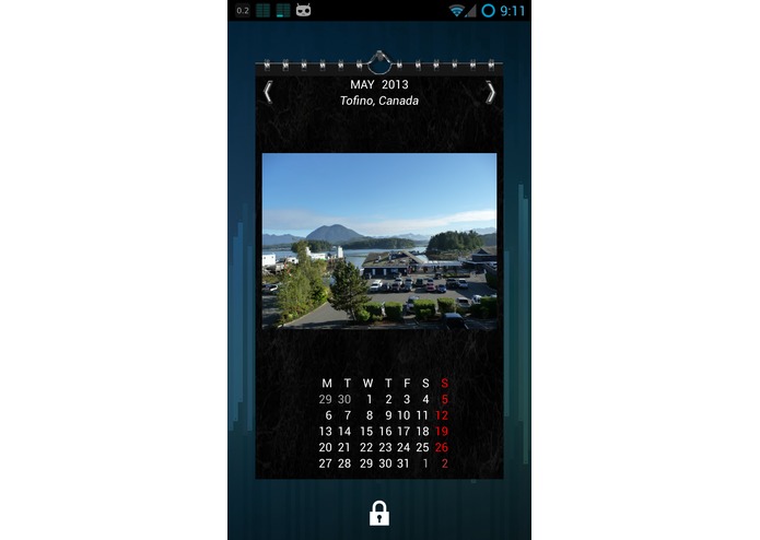 1st Picture Calendar Widget THD – screenshot 1