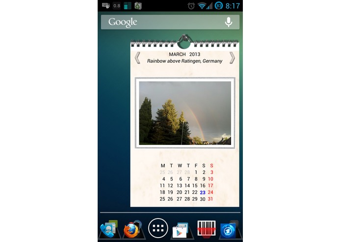 1st Picture Calendar Widget THD – screenshot 3