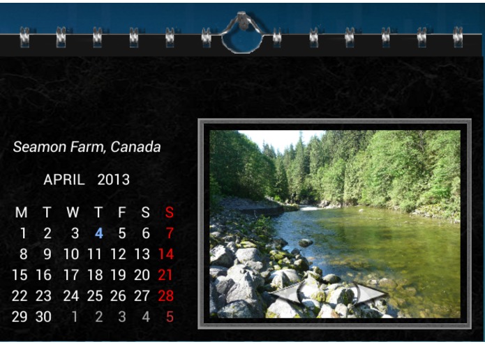1st Picture Calendar Widget THD – screenshot 4