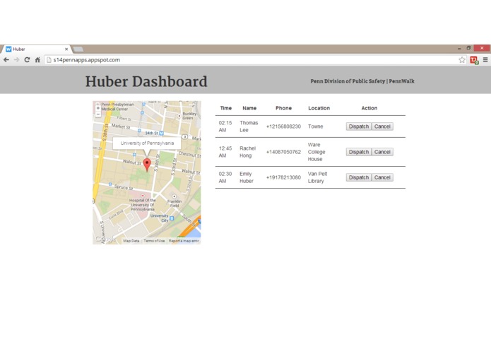 HUber – screenshot 3