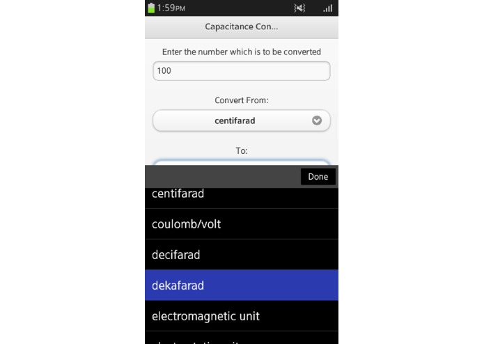Capacitance Converter – screenshot 4