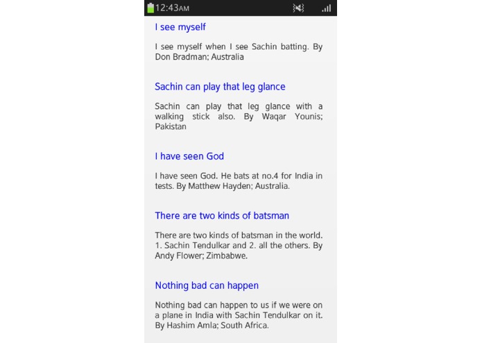 Cricket Quotes – screenshot 2