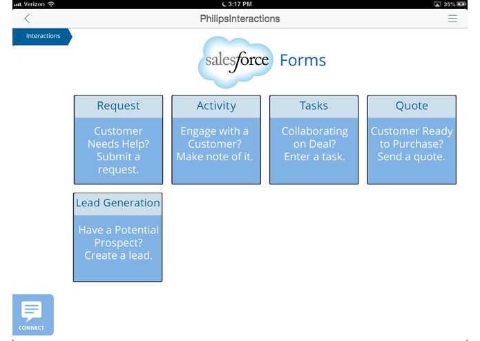 Enhatch Mobile CRM for Philips Healthcare – screenshot 2