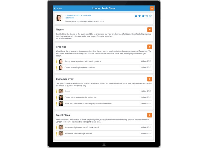 Cloudcoach Meetings – screenshot 1