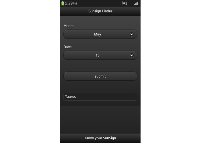 SunSign Finder – screenshot 4