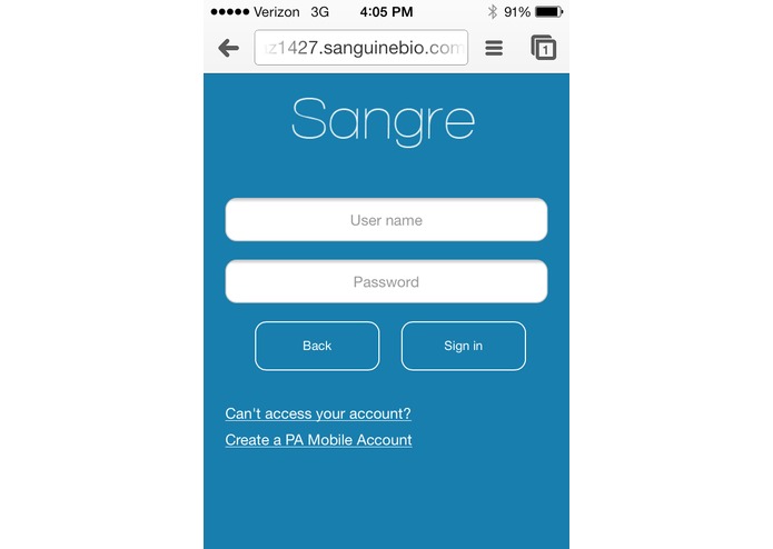 Sangre – screenshot 1