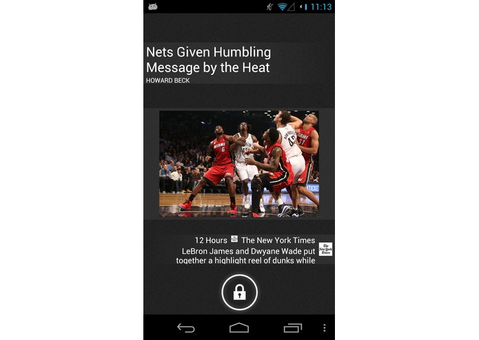 Frontpage – screenshot 1