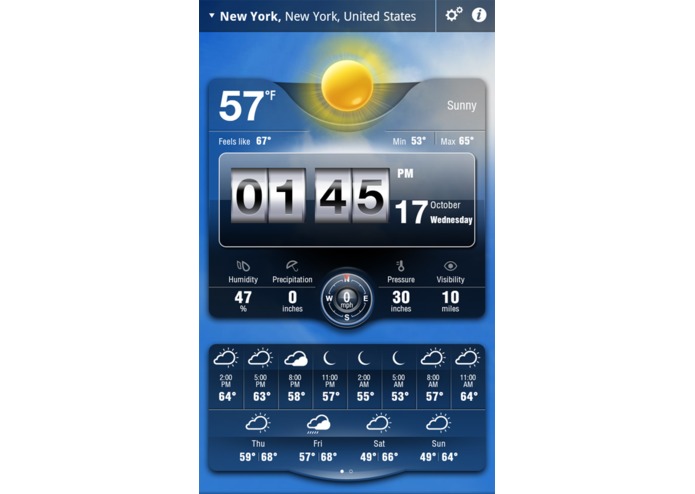 Weather Live – screenshot 1