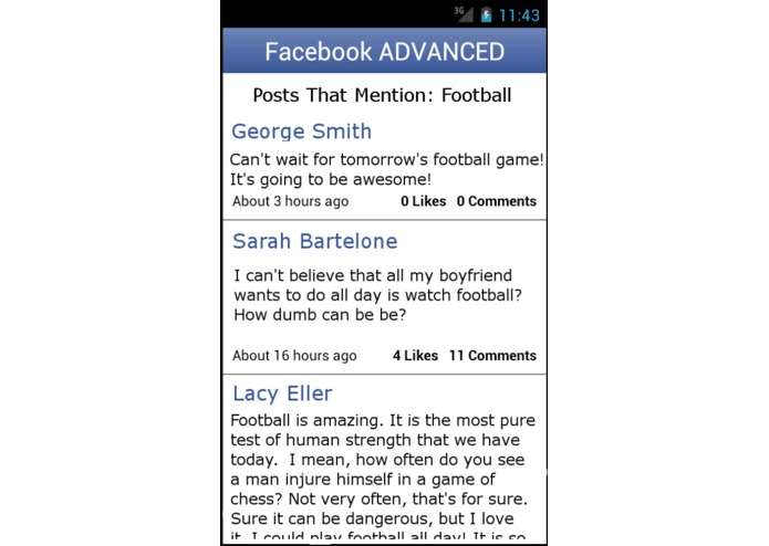 Social Advanced – screenshot 4