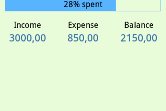Monthly Budget