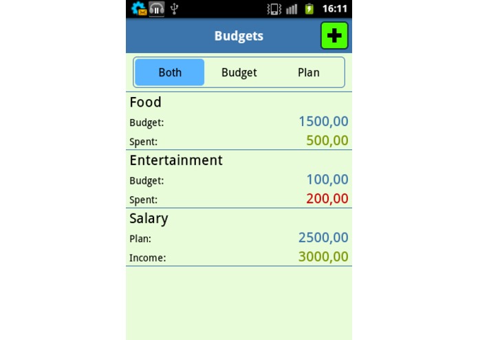 Monthly Budget – screenshot 4