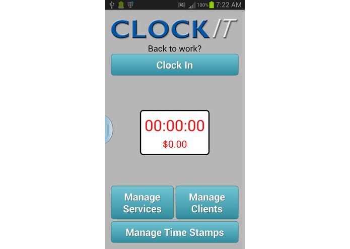 ClockIt – screenshot 1