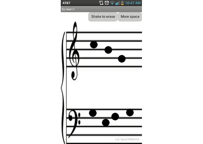 MusicWriter – screenshot 1