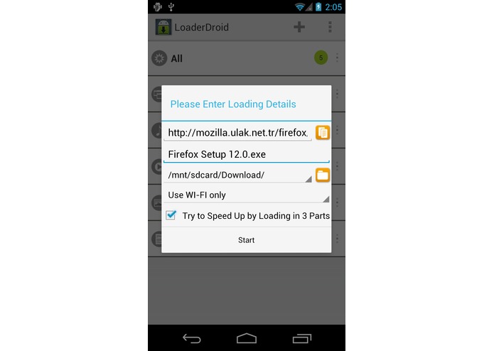 Loader Droid – screenshot 2