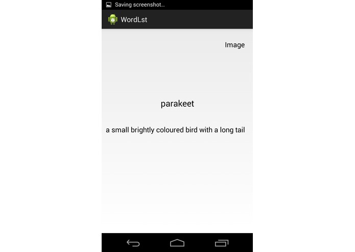 WordLst – screenshot 3