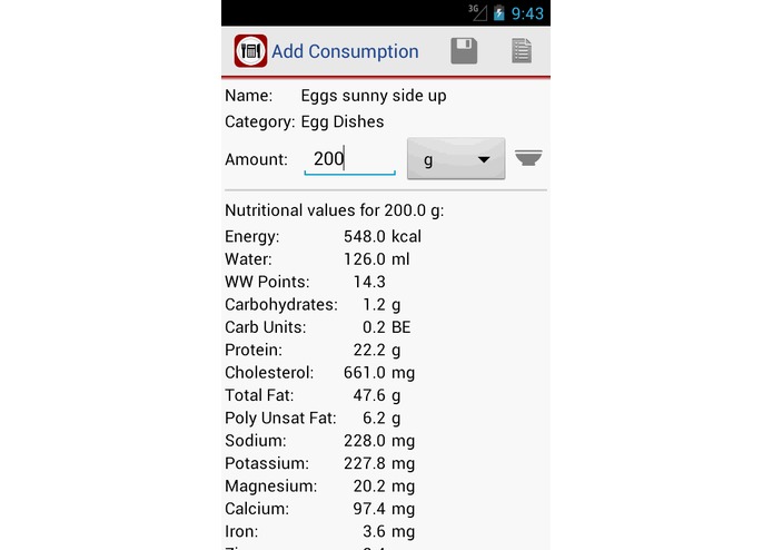 Calories! – screenshot 5