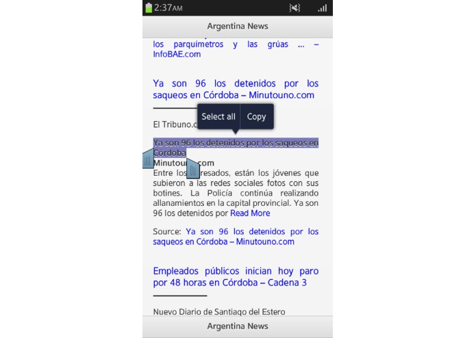 Argentina News – screenshot 4