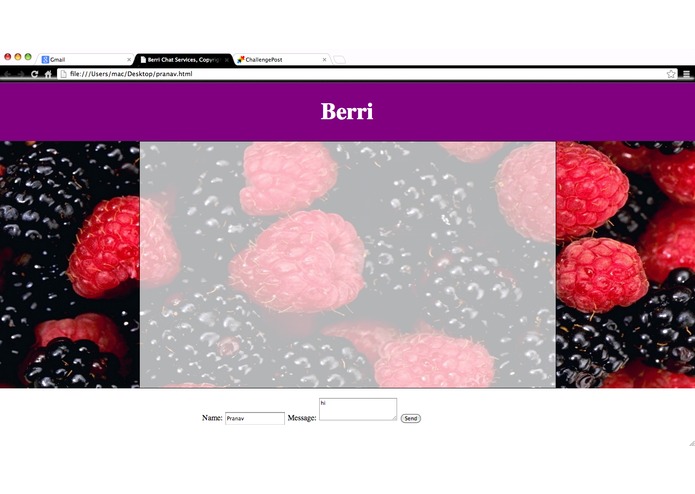 Berri Chat – screenshot 1