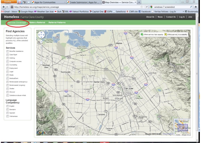 Homeless SCC (Santa Clara County) – screenshot 1