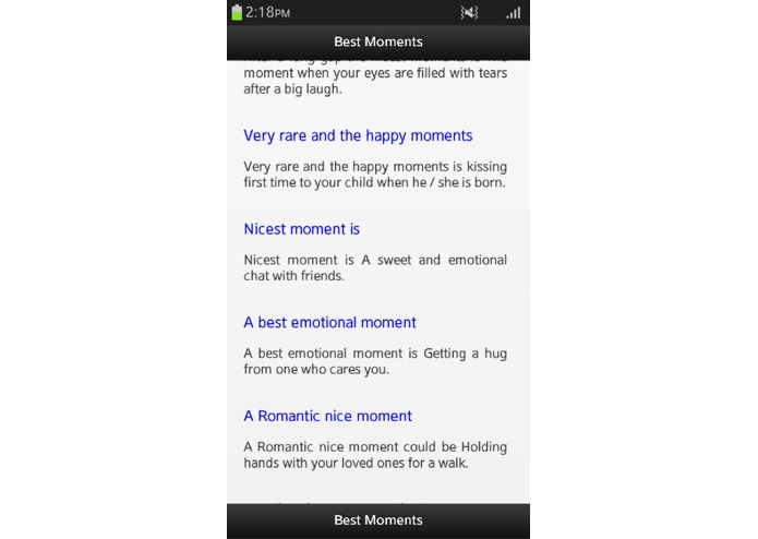 Best Moments – screenshot 2