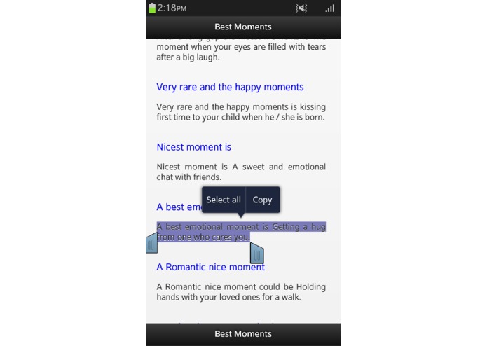 Best Moments – screenshot 3