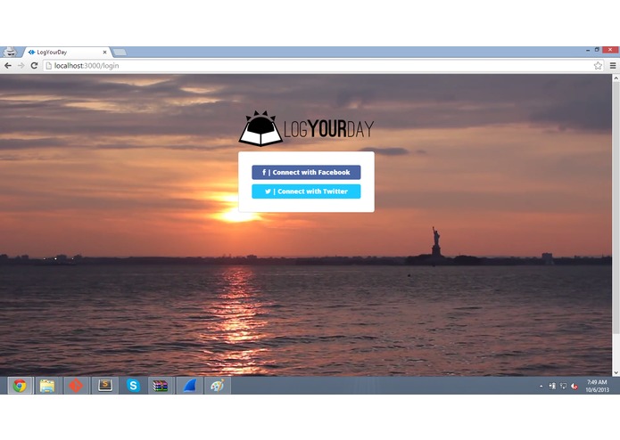 LogYourDay – screenshot 1