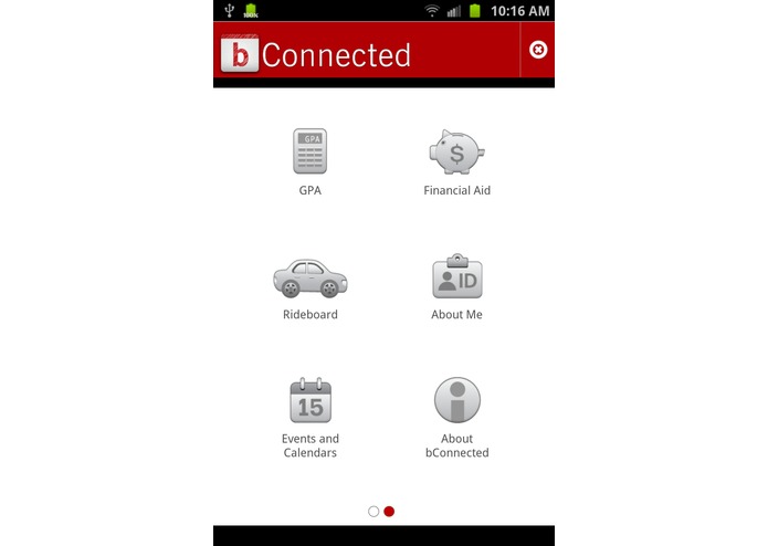 bConnected @ Ball State for the Galaxy Note – screenshot 2