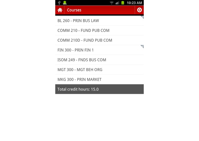bConnected @ Ball State for the Galaxy Note – screenshot 3