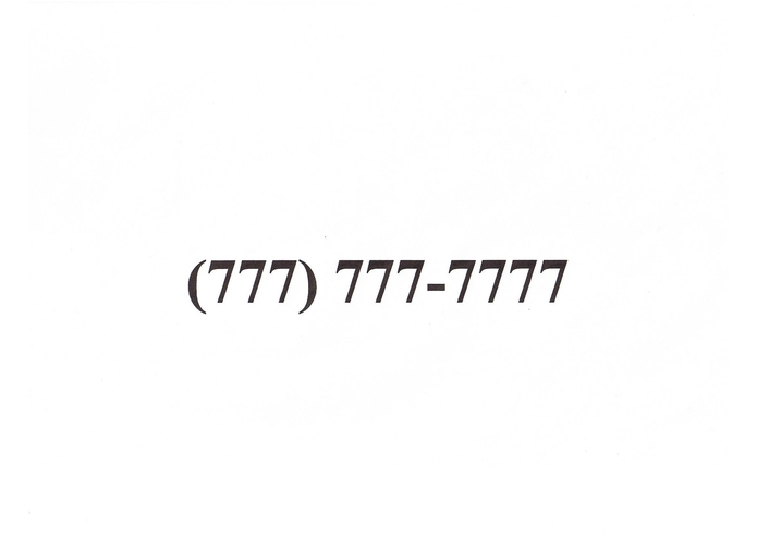 (777) 777-7777 – screenshot 1