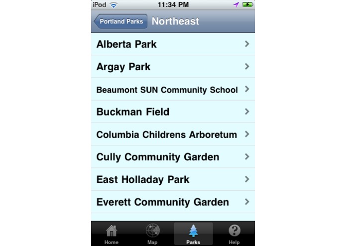 Portland Parks – screenshot 3