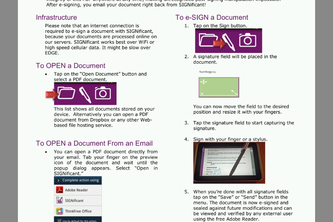 SIGNificant Signature Capture