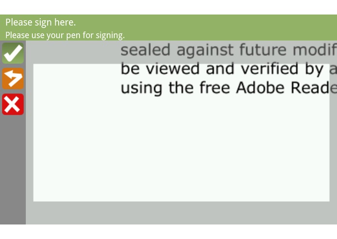 SIGNificant Signature Capture – screenshot 3