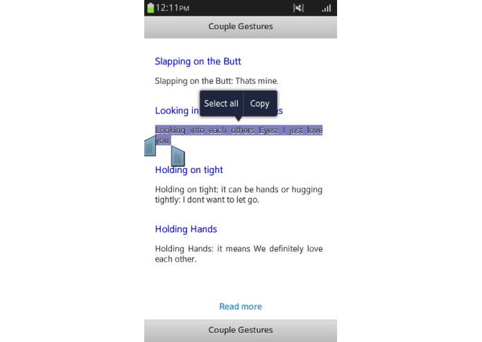 Couple Gestures – screenshot 1