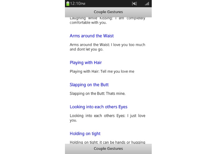 Couple Gestures – screenshot 3