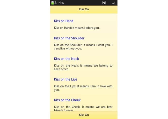 Kiss On – screenshot 3