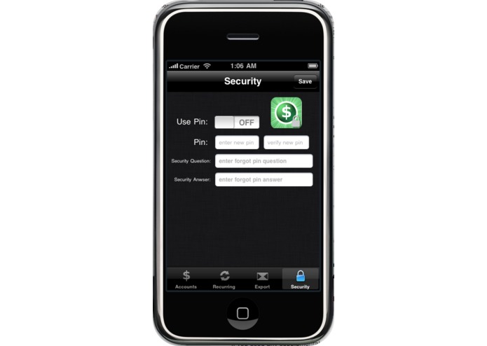 iCheckbookTR – screenshot 4
