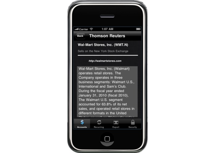 iCheckbookTR – screenshot 5