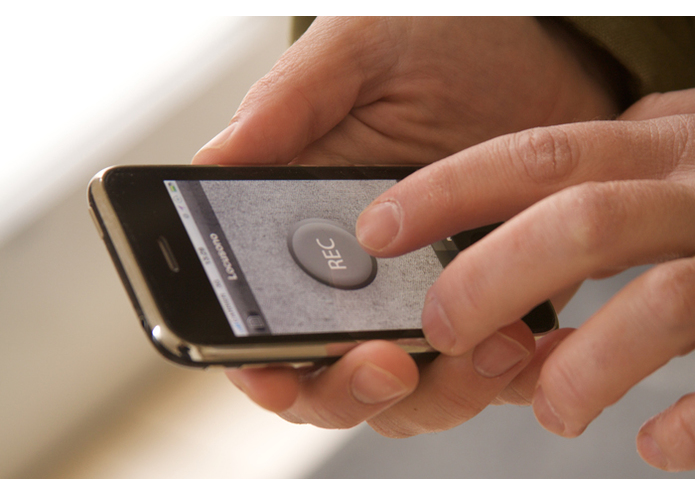 Locusono: a locative moblie audio application – screenshot 2
