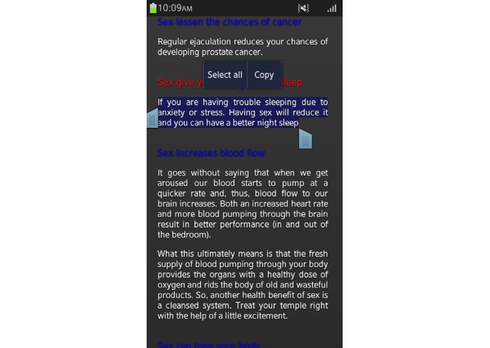 Sex Benefits – screenshot 4