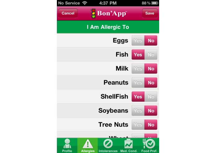 Bon'App – screenshot 2