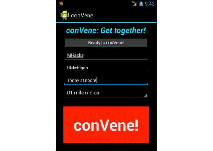 conVene – screenshot 1
