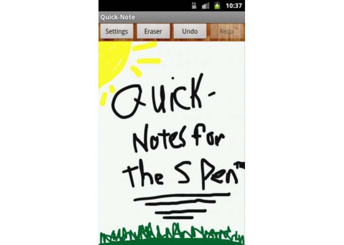Quick-Notes for the S Pen™ Donate – screenshot 1