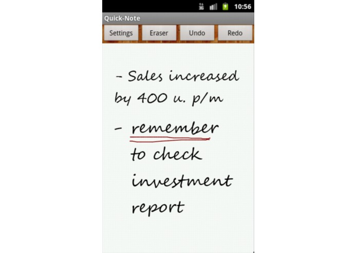 Quick-Notes for the S Pen™ Donate – screenshot 3