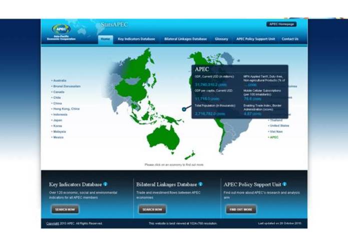 StatsAPEC – screenshot 1